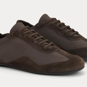 EVERLANE women's BALLET SNEAKER in SUEDE SYCAMORE (NIB)